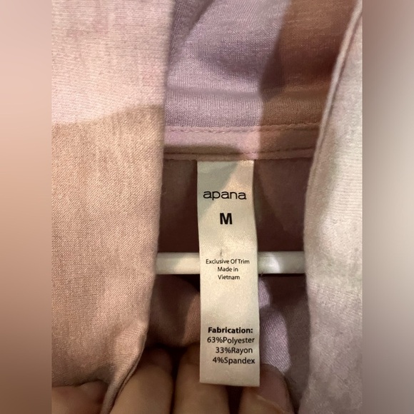 FINAL PRICE DROP NWT Apana Cowl Neck Fleece Pullover - Picture 2 of 6